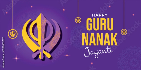 Fototapeta New year greeting card. Christmas tree, candy, the fir branch, star, text on white background. Vector illustration