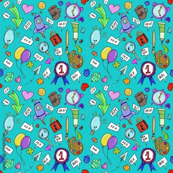 Fototapeta Bla bla bla