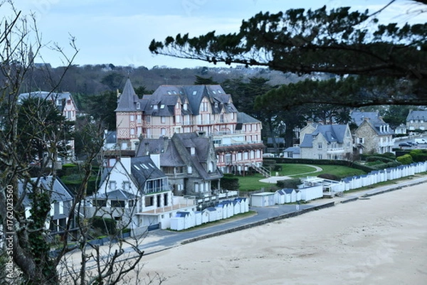 Obraz château sur la cote