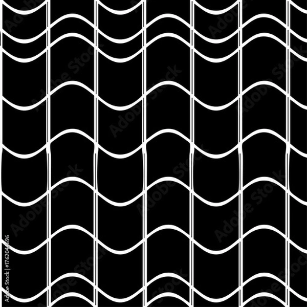 Fototapeta bw_waves