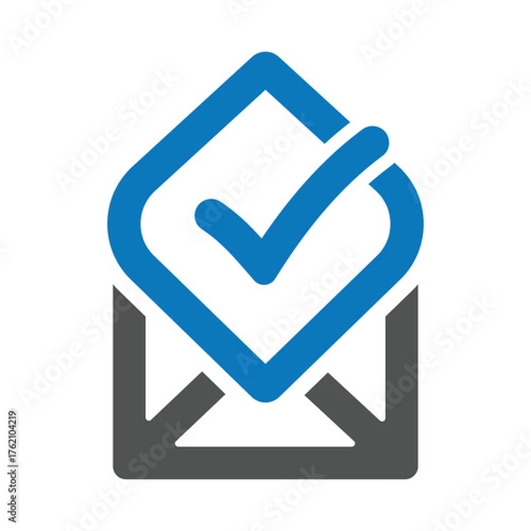 Fototapeta Safe Mail Logo