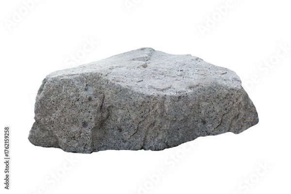 Obraz Rock isolated transparency background.