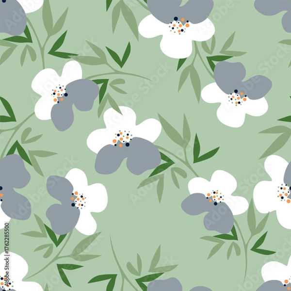 Obraz seamless floral pattern