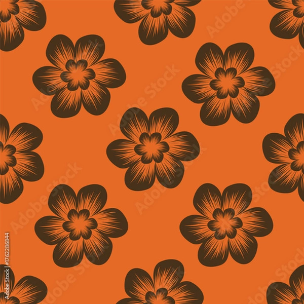 Obraz seamless floral pattern