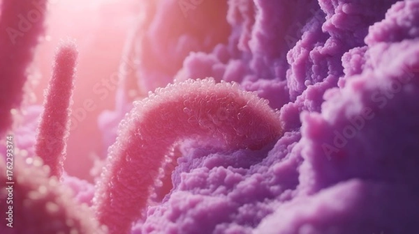 Obraz Medical illustration digestive system