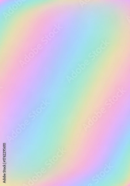 Fototapeta Abstract Pastel Rainbow Gradient Background
