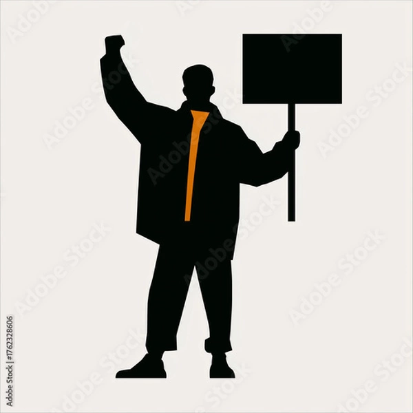 Fototapeta protestors