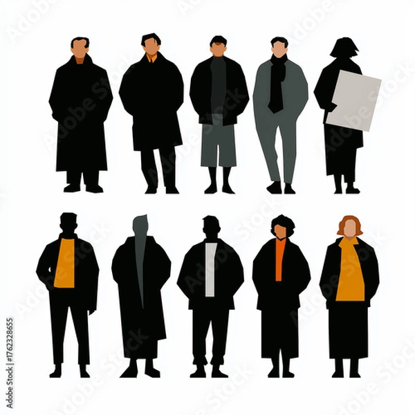 Fototapeta protestors