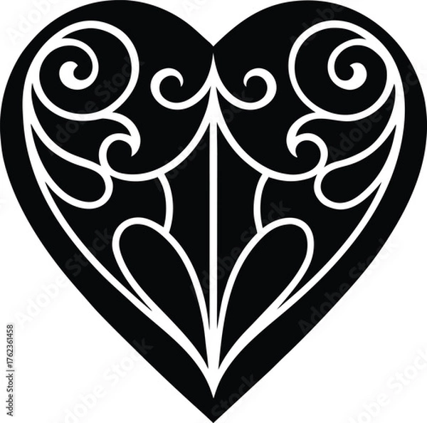 Fototapeta Abstract gradient swirl with soft lighting and subtle textures isolated on transparent background