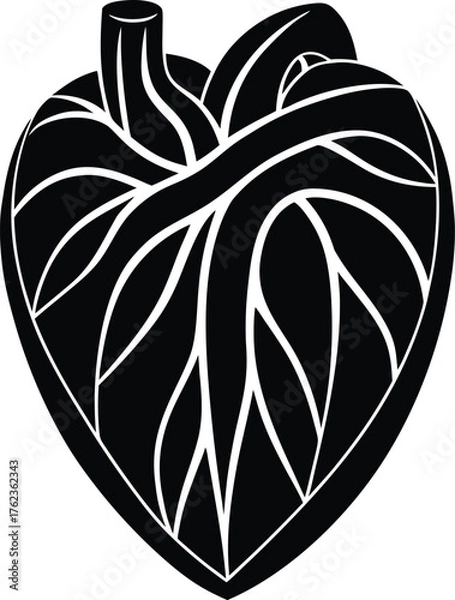 Fototapeta Abstract geometric pattern of intersecting lines and circles in monochrome isolated on transparent background