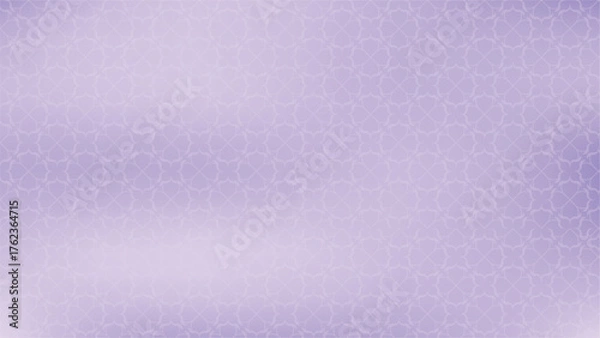 Fototapeta Seamless light purple gradient with subtle floral pattern lavender