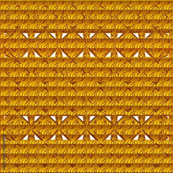 Obraz abstract gold background, metal texture 3d