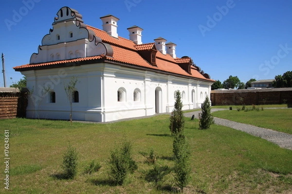 Obraz national architecture Ukraine. home story