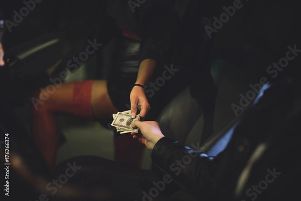 Obraz Prostitute on the street