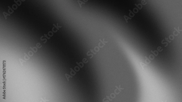 Fototapeta Abstract metallic black color illustration with dark gradation for wallpaper design and others