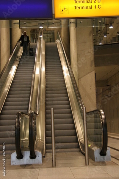 Fototapeta rolltreppe