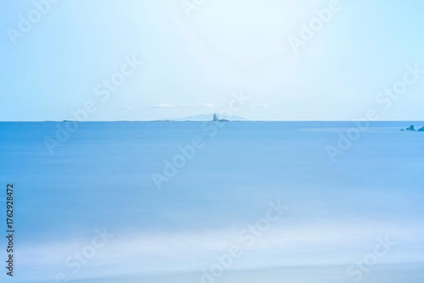 Fototapeta 神奈川県茅ヶ崎海岸からの風景