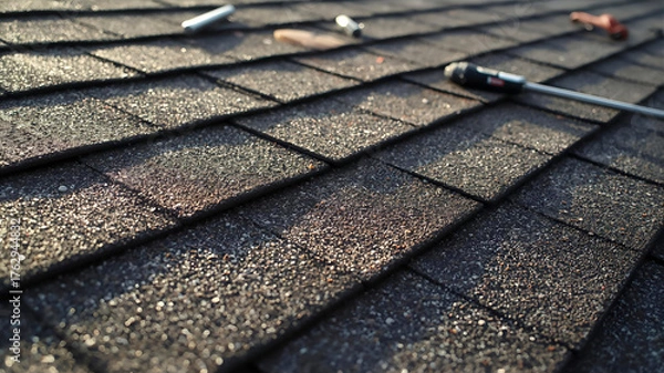 Obraz スレート屋根の修理