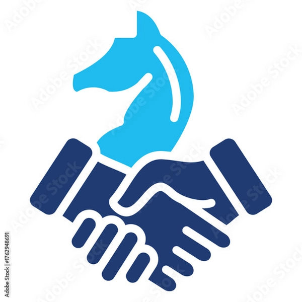 Fototapeta Compromise Strategy Icon