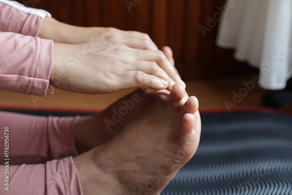 Fototapeta Flexibility Exercise Training