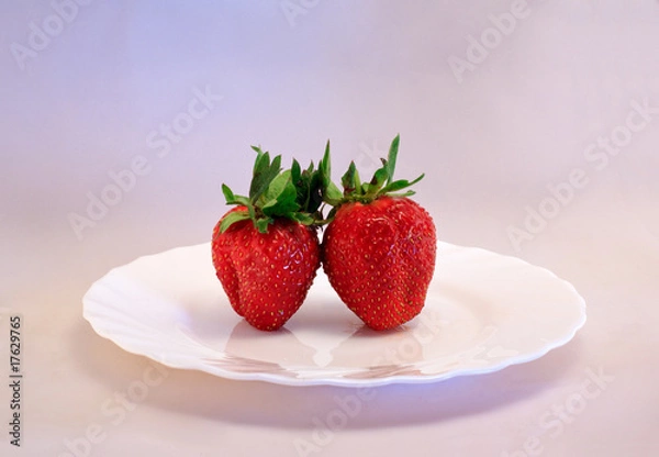 Obraz Dreamy strawberrie breakfast