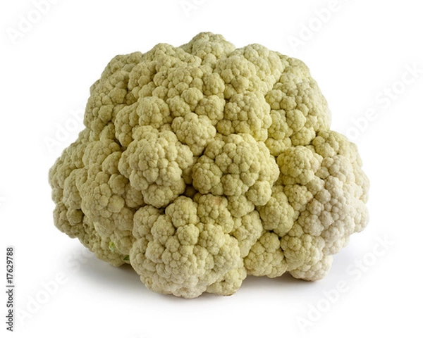 Fototapeta Cauliflower isolated on white