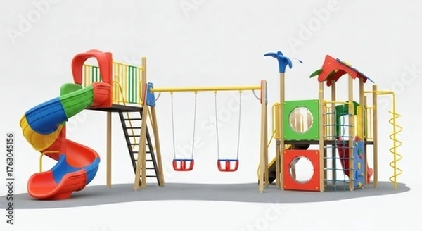 Obraz Playground without children