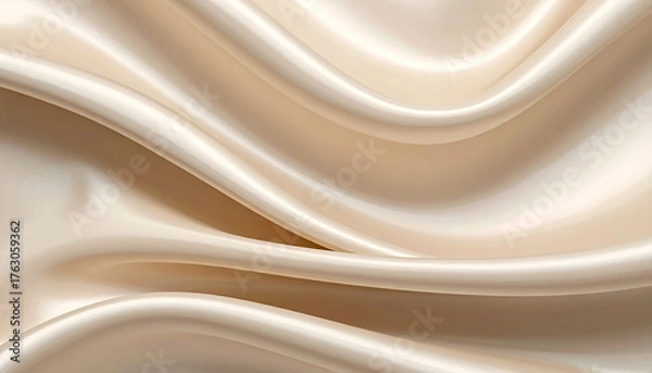 Obraz ベージュの布の背景
