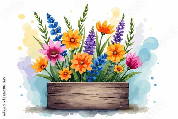 Obraz set of easter banners