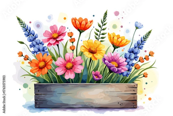 Obraz set of easter banners