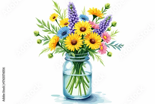 Obraz set of easter banners