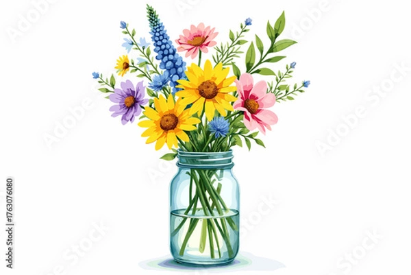 Obraz set of easter banners