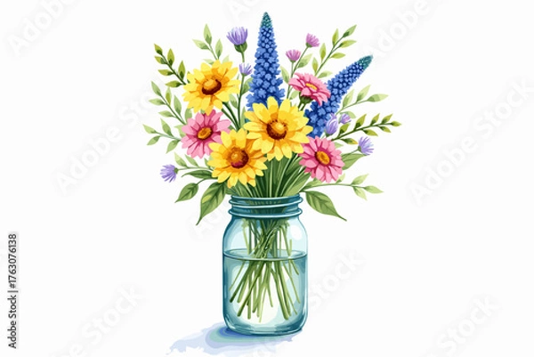 Obraz set of easter banners