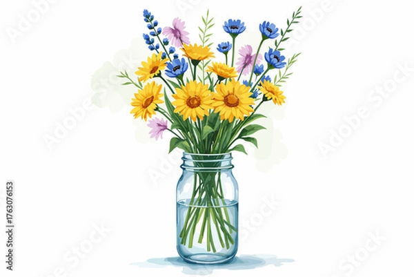 Obraz set of easter banners