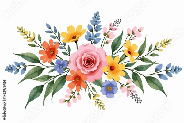 Obraz set of easter banners