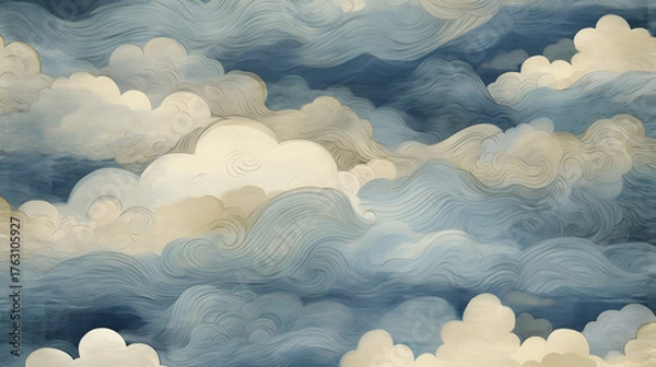 Obraz clouds in the sky