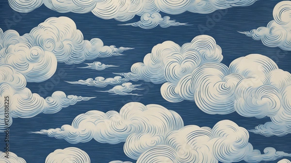 Obraz clouds in the sky