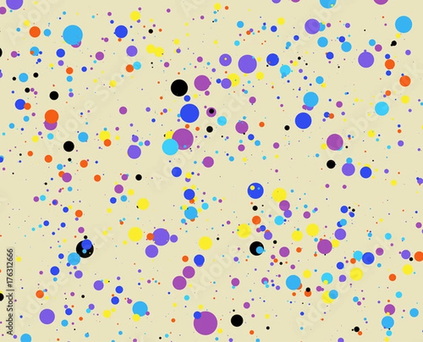 Fototapeta Abstract Circles background. Random size.