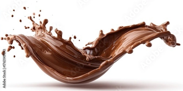 Fototapeta Chocolate splash
