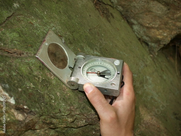Obraz Geological compass