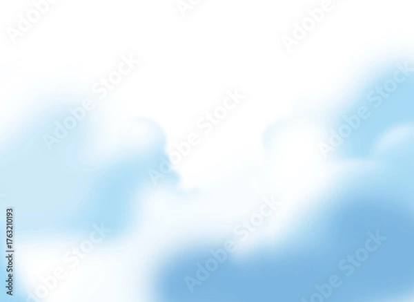 Obraz 湧き上がる雲の透過素材