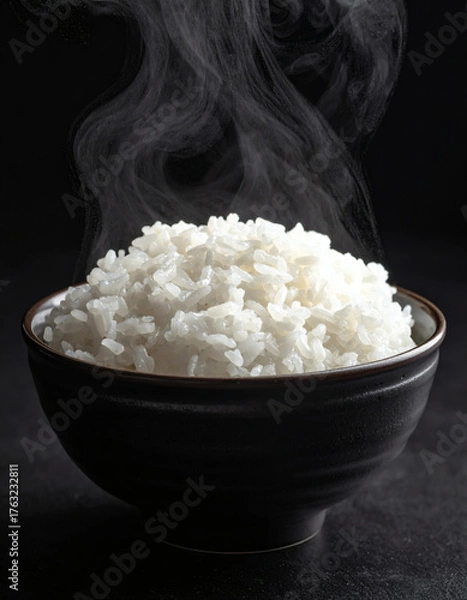 Fototapeta ご飯　米　炊き立て