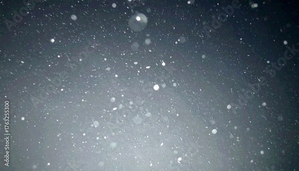 Obraz Cold Night Particle Overlay