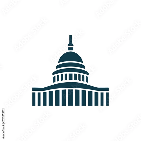 Fototapeta Capitol Logo