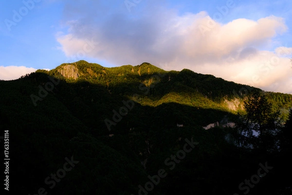 Fototapeta 日本の山岳風景