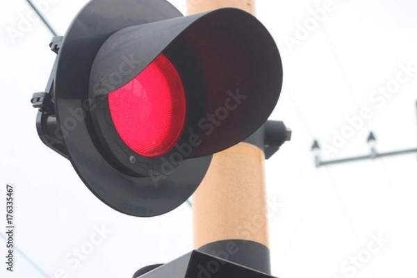 Fototapeta 踏切点灯