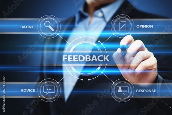 Fototapeta 1600951 Feedback Business Quality Opinion Service Communication concept