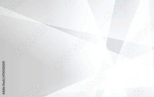Fototapeta Abstract Geometric modern white and gray color . Modern Minimal and Creative Trend design modern white pattern. 