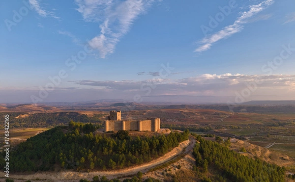 Obraz Lateral del Castillo de Davalillo