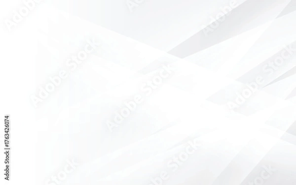Fototapeta Abstract Geometric modern white and gray color . Modern Minimal and Creative Trend design modern white pattern.